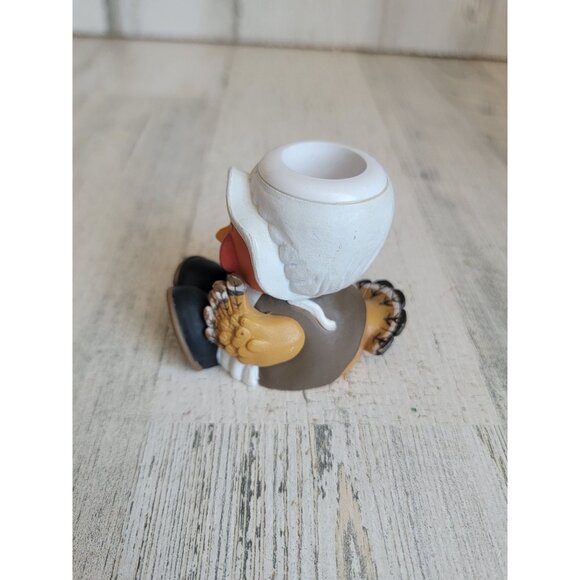 Vintage Hallmark Tilly turkey candle holder Thanksgiving - Picture 5 of 6